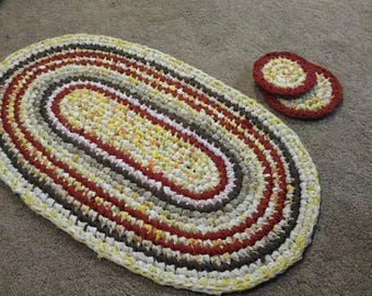 Rag Rug & Pot Holders