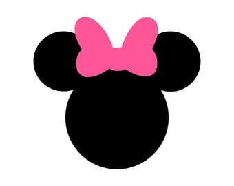 Free Free 154 Minnie Mouse Head Silhouette Svg Free SVG PNG EPS DXF File