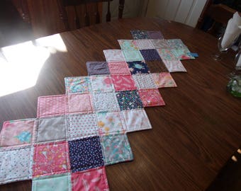 Quilted Table Runner/Thinking Spring