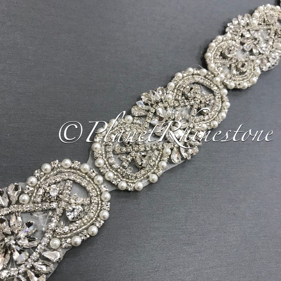 Iron-on Rhinestone Trim #IT-10