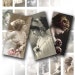 Digital collage sheet 1x2 inch domino Vintage lady Victorian art jewelry making paper supplies download graphics (024) BUY 3 GET 1 FREE