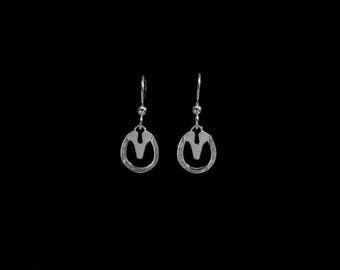 Horse Hoof Earrings, Horse Hoof Frog Earrings, Horse Earrings, Equestrian Earrings, Horse Jewelry