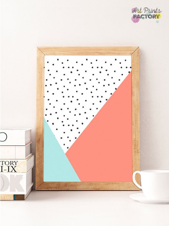 Modern Wall Art PrintSALE PRINT Abstract Wall Art Geometric