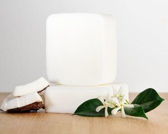 Coconut Jasmine Soap, Coconut Soap, Natural Soap, Jasmine Soap, Bar Soap