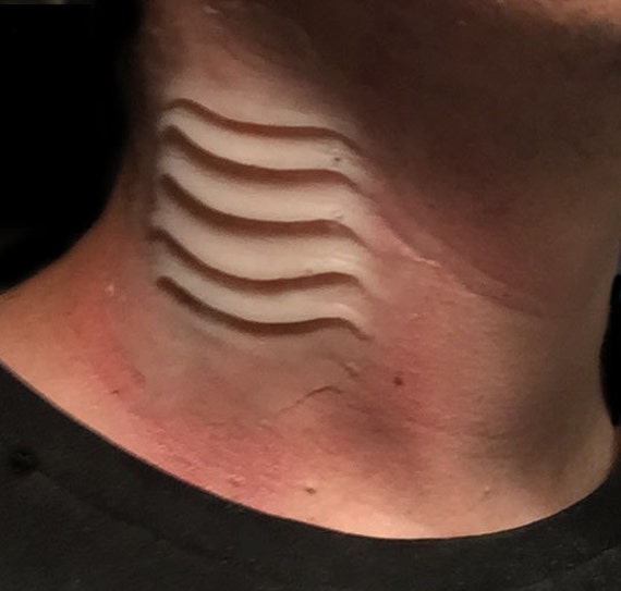 Fish Gill Prosthetics Platinum Silicone