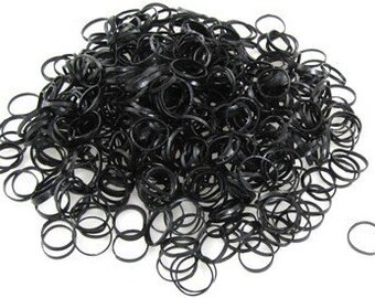 250 Small Rubber Bands for Dreadlock installation.