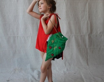 SAVE NOW 50% OFF Couture Green Leaf Ladybug Purse Handbag by Couture