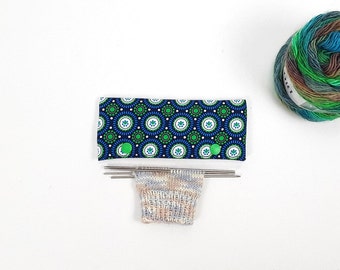 Needle cozy, DPN holder, needle Cozies, needle guard, needle play bag, 6 inches/15 cm