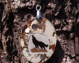 Ready to Ship HardCandy Wolf Original Earth-Large Oval