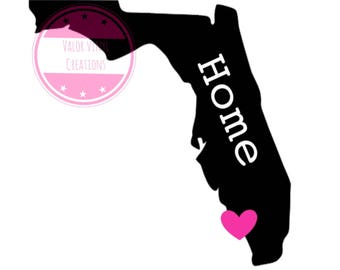 Home State Car Decal