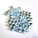 10 piece 6mm Sky Blue Topaz Round Cabochon Gemstone