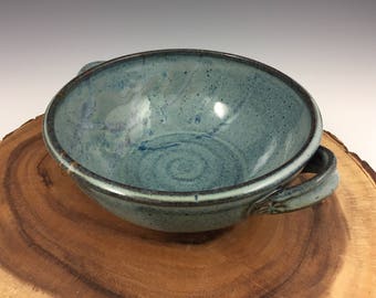 Brie Baker, Casserole Dish, Baking Dish, Appetizer Dish, Gourmet Cheese, Small Dish, Blue