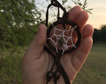 Dream catcher necklace