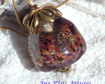"lampwork" Lampwork bead pendant 6