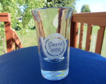 Vintage "Cuervo 1800" Shot Glass