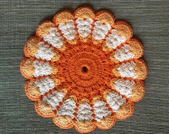 Vintage crochet potholders