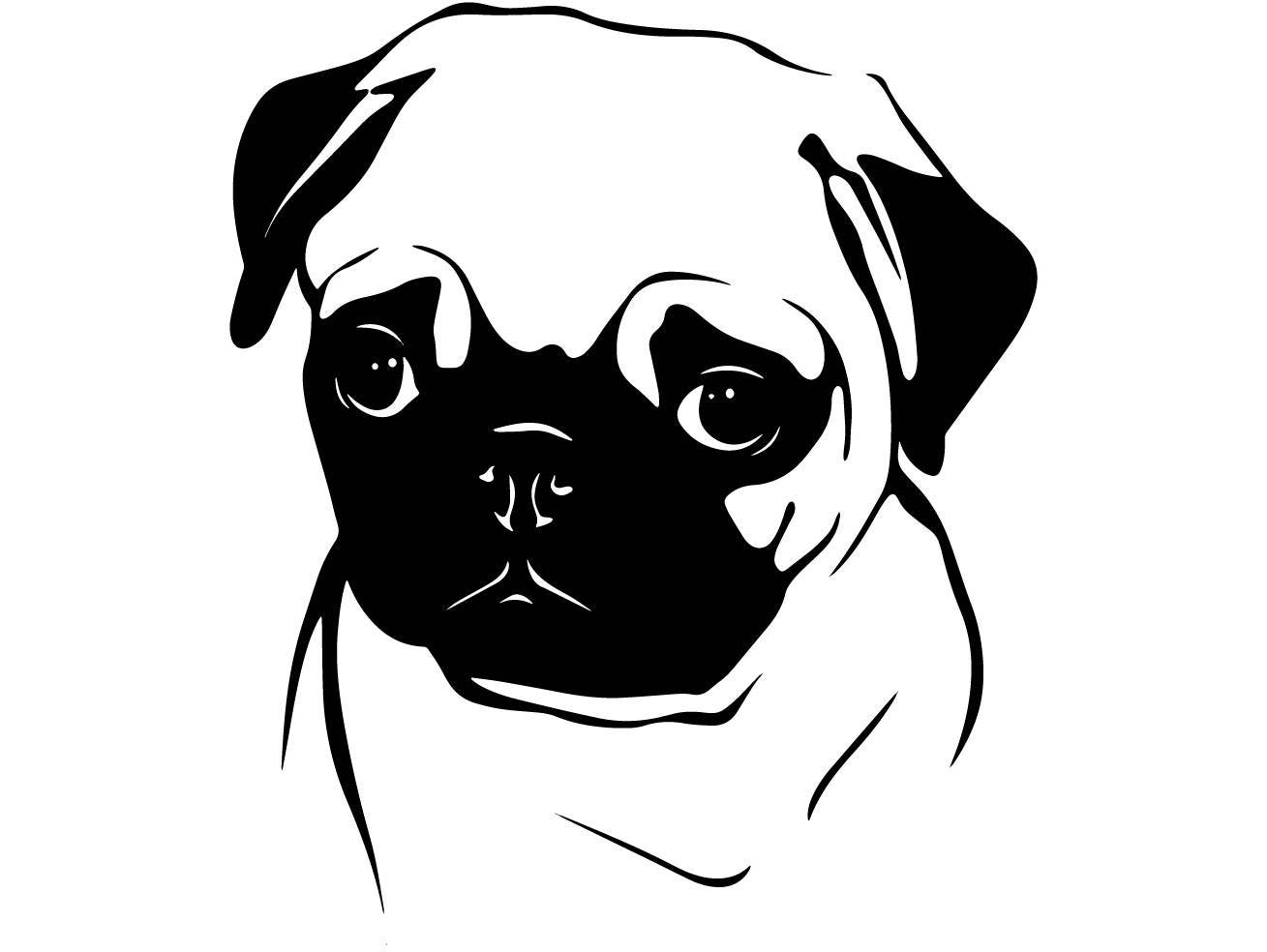 Pug Svg File Free - 62+ SVG File for DIY Machine