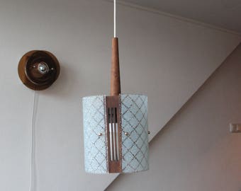 Scandinavian Pendant Light Wood Glass