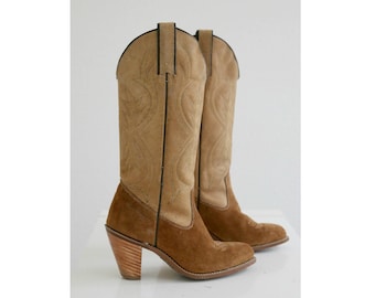 1980s Kenny Rogers Cowgirl Boots // Women's Size 5-1/2 (5.5)