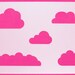 Flat Cloud Mylar Stencil Art Craft Decor Painting DIY Wall Art Airbrush Clouds Reusable Various sizes FREE POSTAGE!