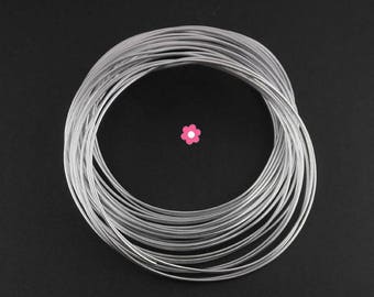 6 m silver 1.5 mm (22A) aluminum wire