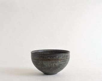 Senmon Cafe au lait Bowl S (Blue Black) / Koji Kitaoka (15005702-W-LBG)