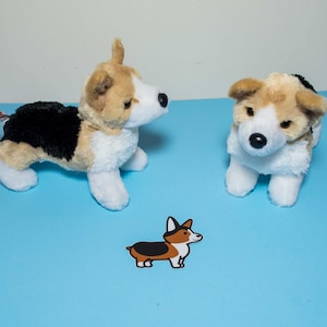 Corgi plush | Etsy