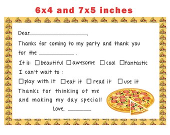 Pizza thank you | Etsy