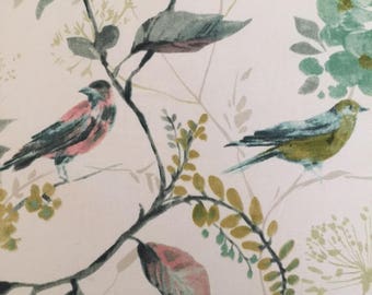 Birdsong Willow Fabric Lampshade
