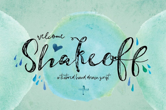 Digital Fonts Shakeoff Script Font, Brush Wedding Font, modern Calligraphy, Signature Typeface, Hand Written font