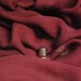 Yardage, 4.6 yards, Georgette, 100% Silk, crepe, Dark Red Bordeau, 54" Width