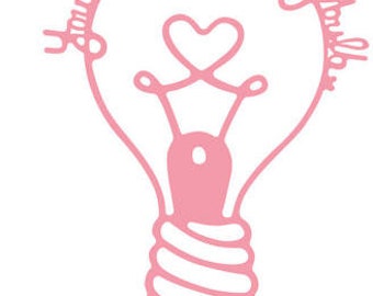 2.75 x 4 Inch Light Bulb Die!