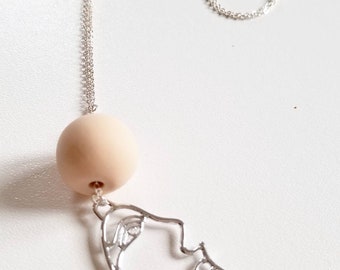 The "Let's face it" bobble necklace