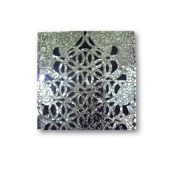 Mirror mosaic geometric art modern decor wall sculpture Mirror mosaic geometric art modern decor wall sculpture