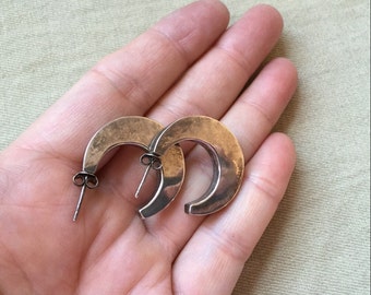 Sterling Hoop Earrings -- 241