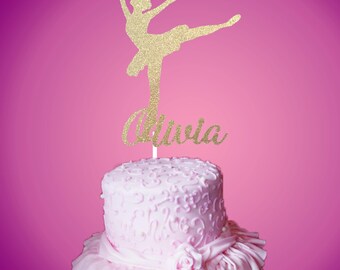Ballerina Cake Topper,Ballerina, Dance Cake Topper,Dance Recital cake Topper,Personalized Cake Topper, Dance Recital Celebration