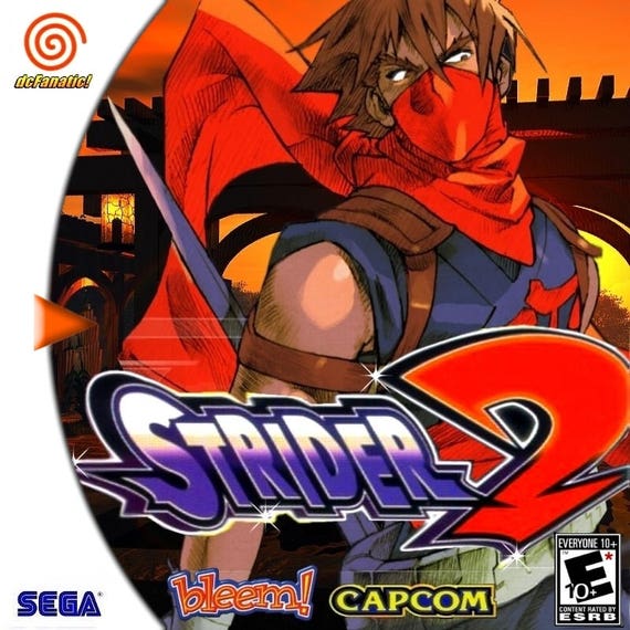 Strider 2 Fan Made Sega Dreamcast Game. PSX Port