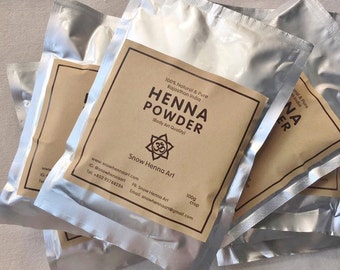 Henna Powder Rajasthani Rajasthan India 100% Pure and Natural 100g 2016 summer crop Body Art Quality