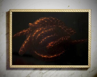 Dark Pretender Study II Original Oil Painting