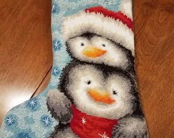 Needlepoint Christmas Stocking (Personalized)