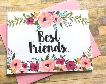 Pregnancy Announcement Card - Pregnancy Reveal to Best Friend - New Auntie Announcement - Having a Baby Card - I'm Prego Card - MULBERRY