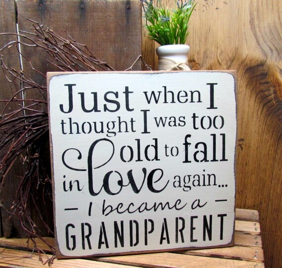 Download New Grandparent Gift Mother's Day Gift Grandparent Sign
