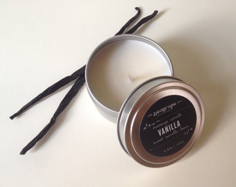 Vanilla Bean Kissable Soy Massage Candle