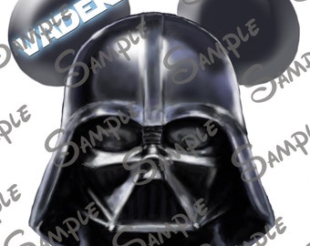 mickey darth vader helmet