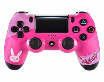 New Sony Playstation Dualshock PS4 Wireless Controller Custom Overwatch D.Va Edition