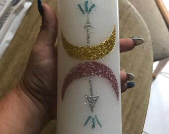 Banishing spell candle