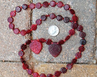 Ethiopian Glass Prayer Beads