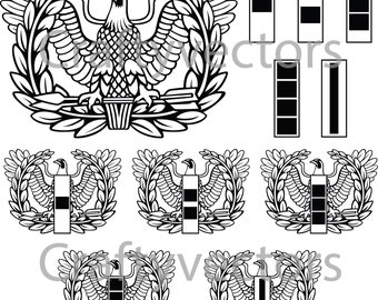 Enlisted Aviation Warfare Specialist Insignia Vector File