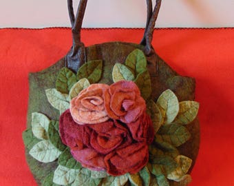 felted handbag