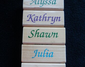 Name Stamp - You Choose - WM Rubber Stamp (1)